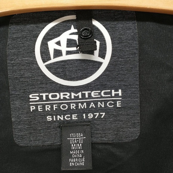 Stormtech Performance Men's Full Zip Waterproof Jacket General Tire Gray M - Picture 12 of 16